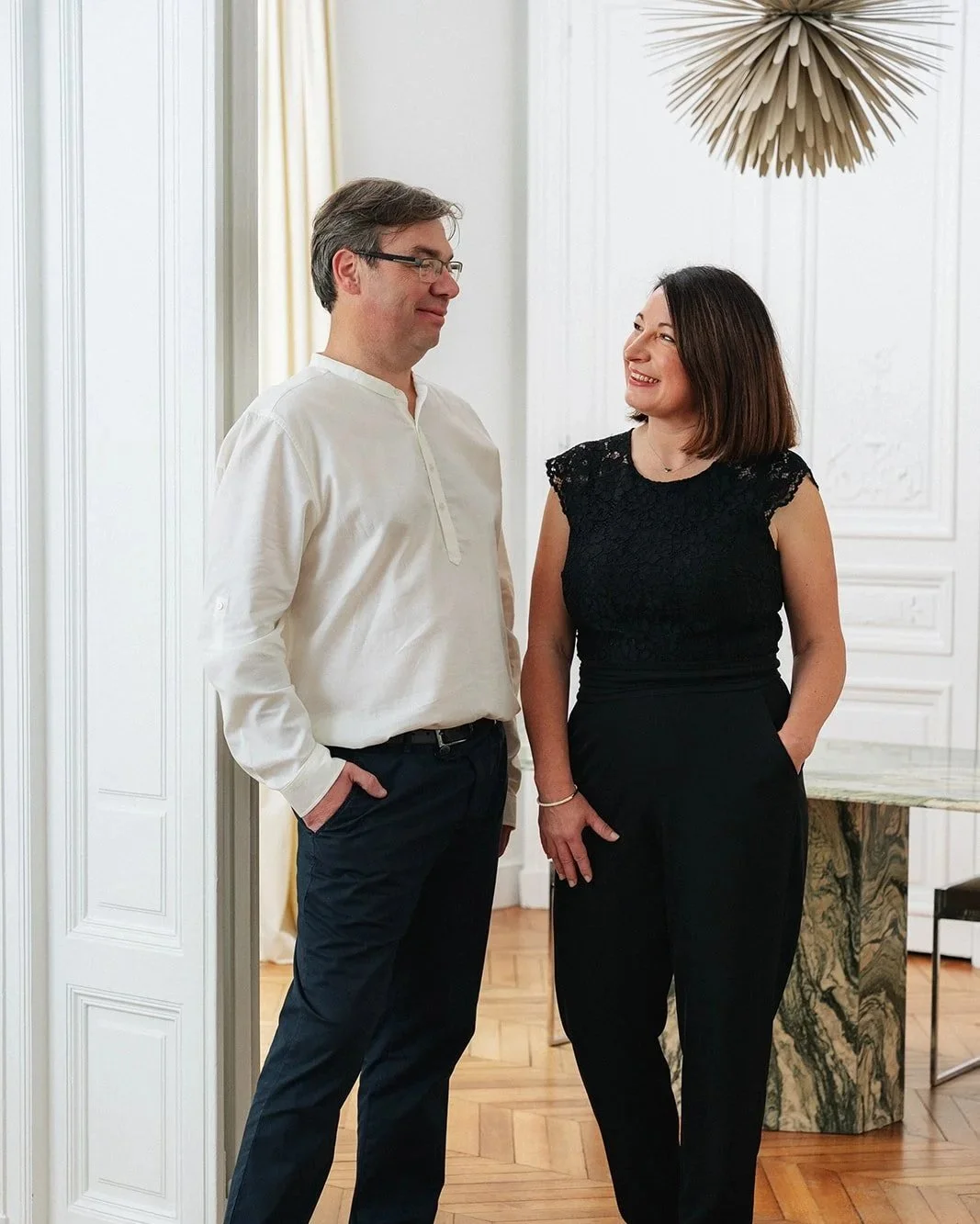 Sandra Le Floc'h et Pascal Le Goaster, Cabinet Balzac, expert-comptable spécialisé en immobilier à Paris