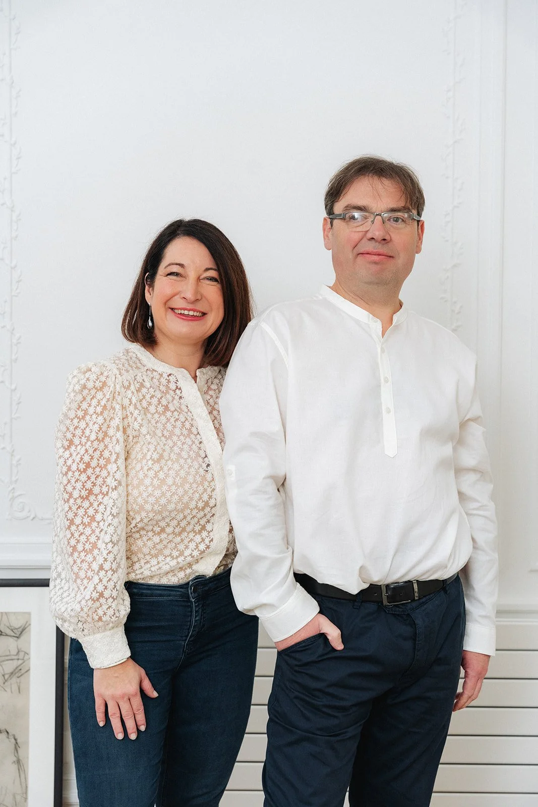 Sandra Le Floc'h et Pascal Le Goaster, fondateurs du Cabinet Balzac