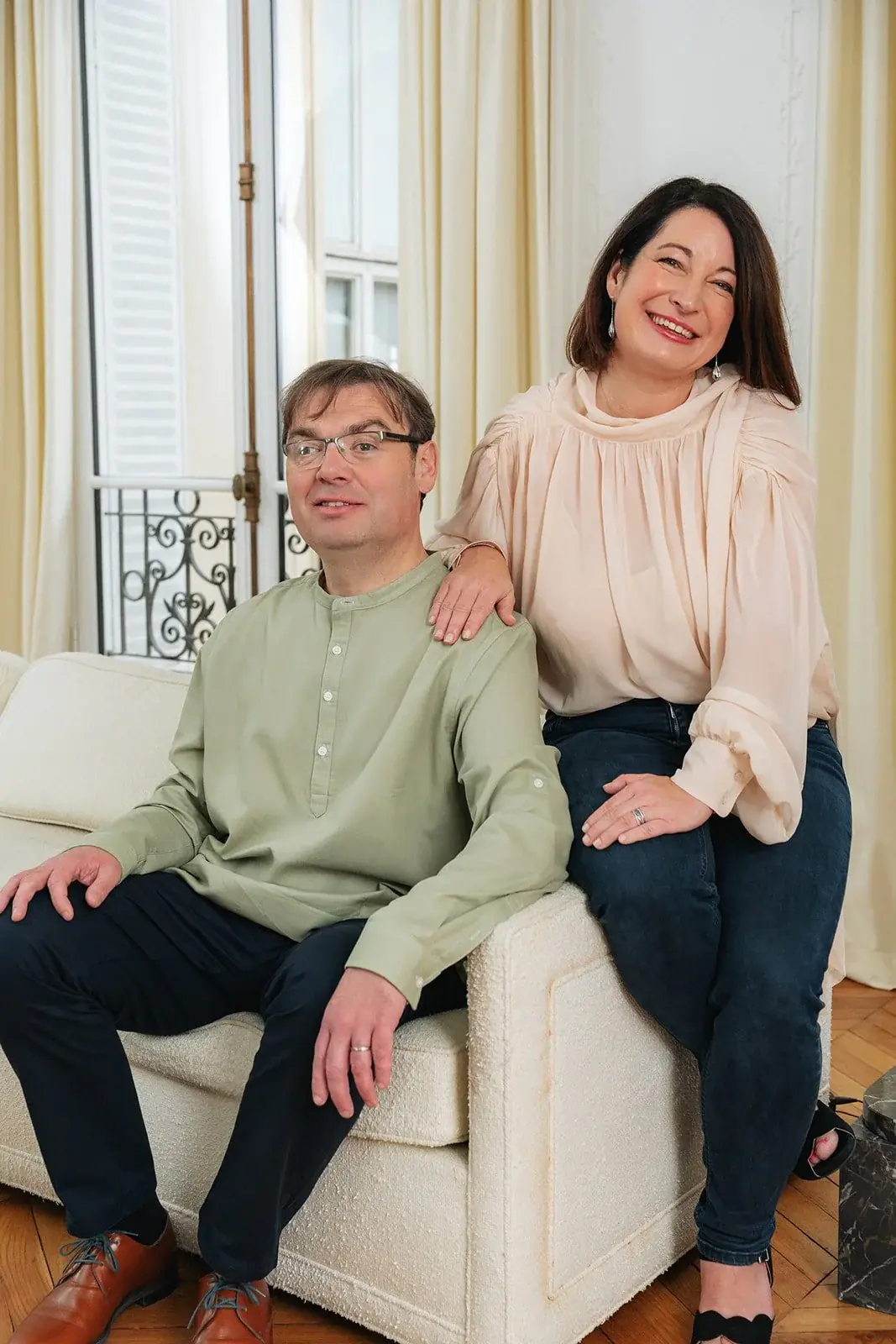 Les fondateurs du Cabinet Balzac dans les bureaux du cabinet