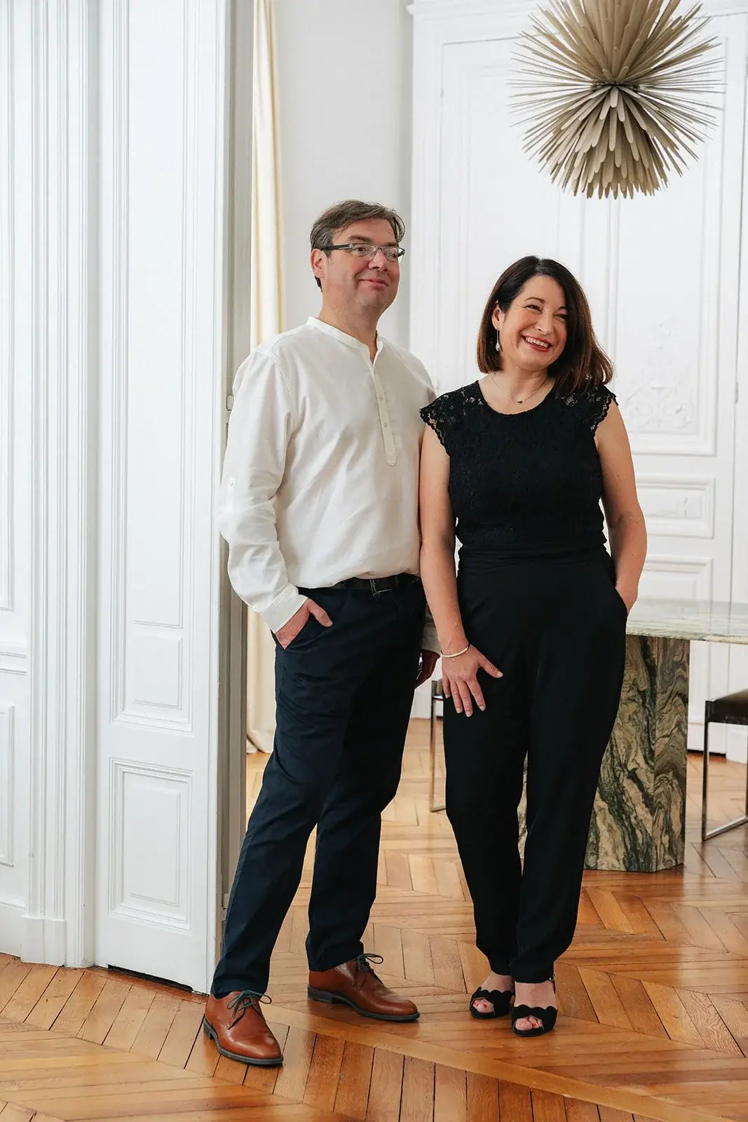 Pascal Le Goaster et Sandra Le Floc’h, fondateurs du Cabinet Balzac